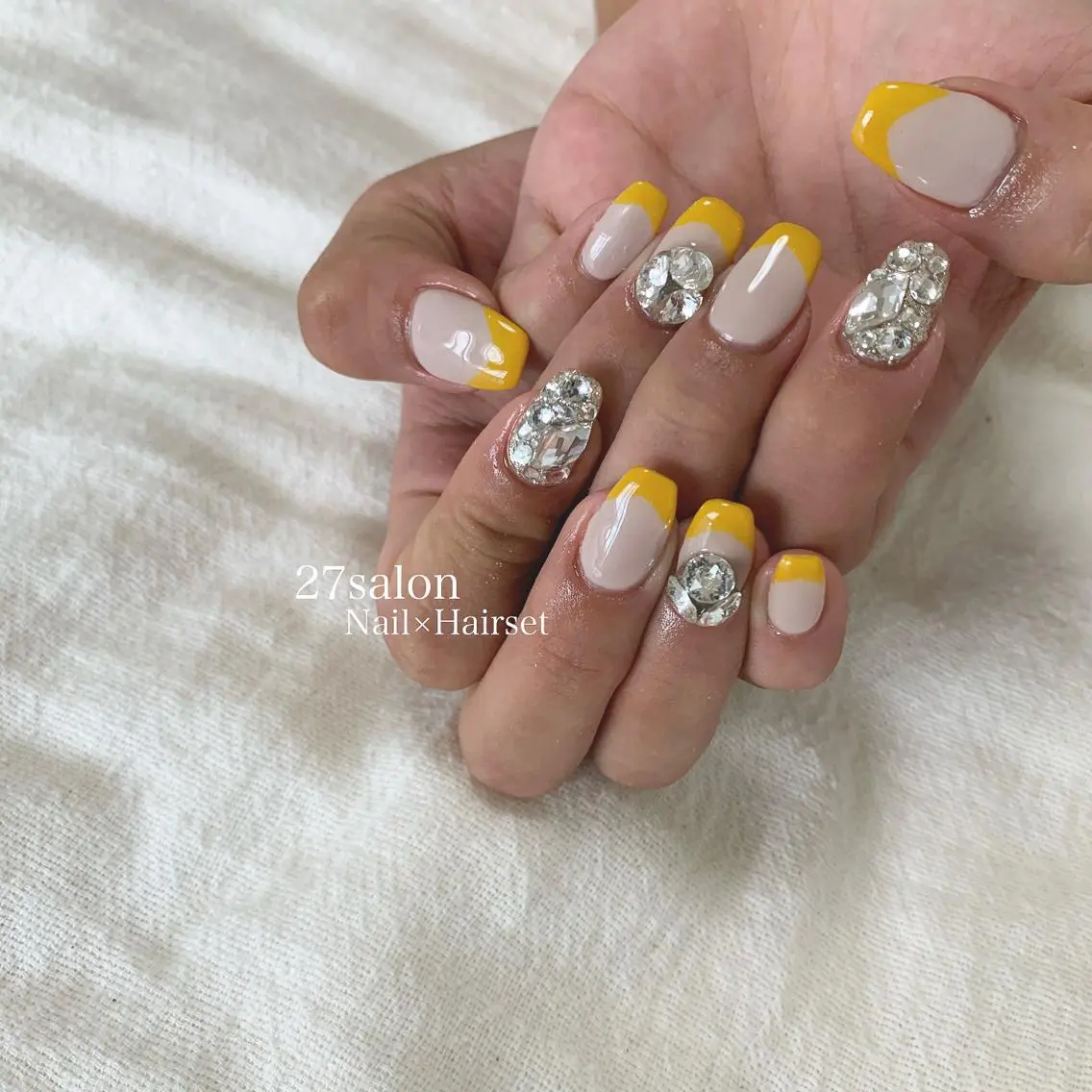 ネイル フレンチネイル 27salon yuinaのネイルデザイン