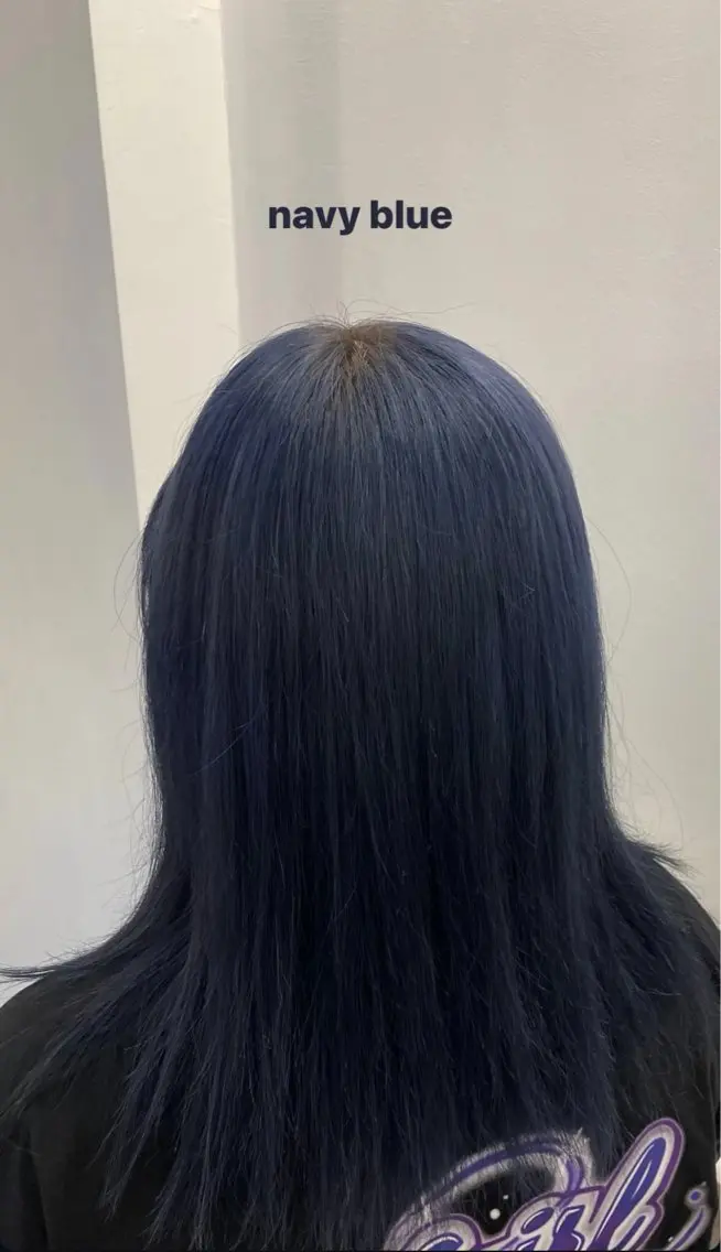 ミディアム ヘアカラー 菊地 心のヘアスタイル