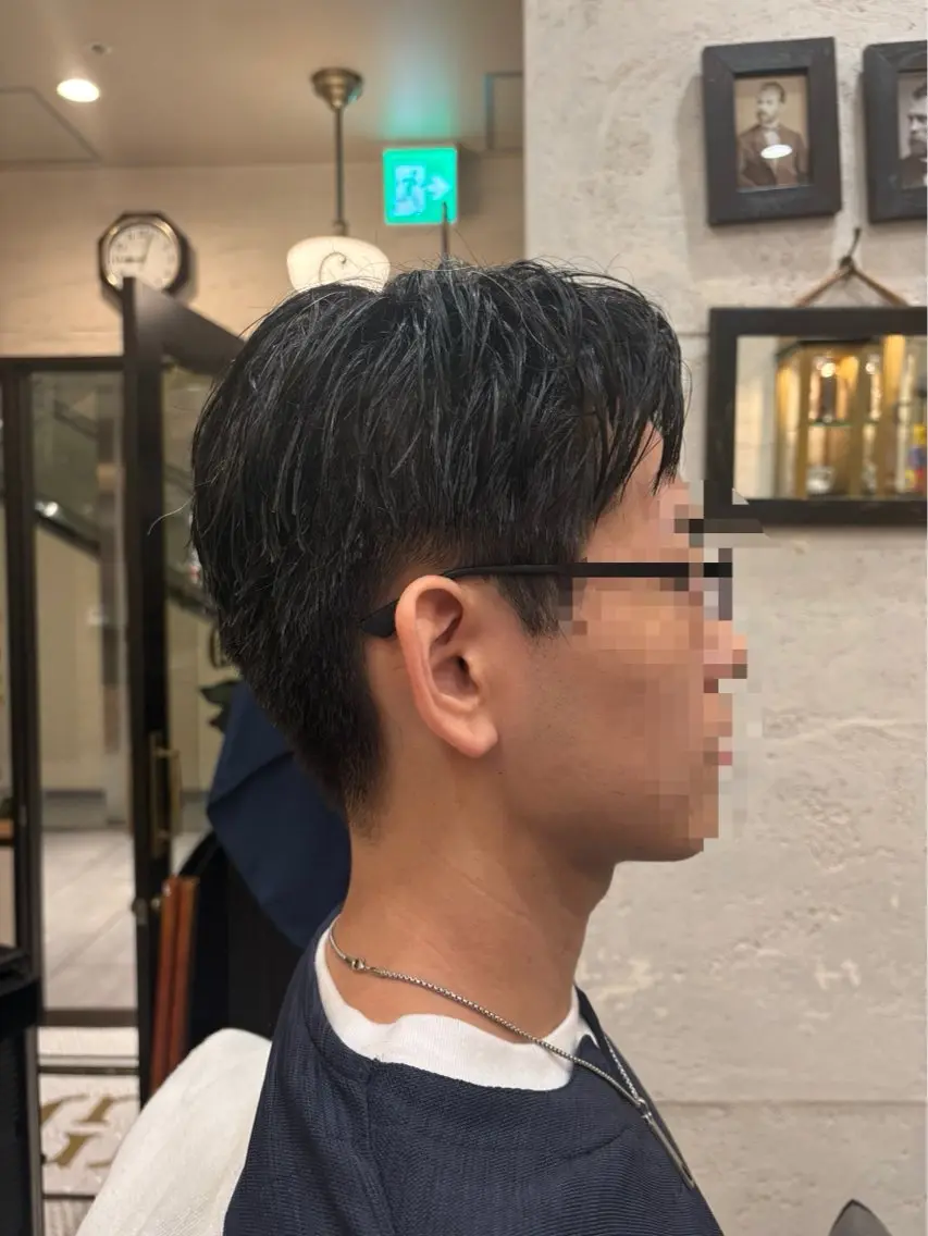 ミディアム 大原 叶夢のヘアスタイル