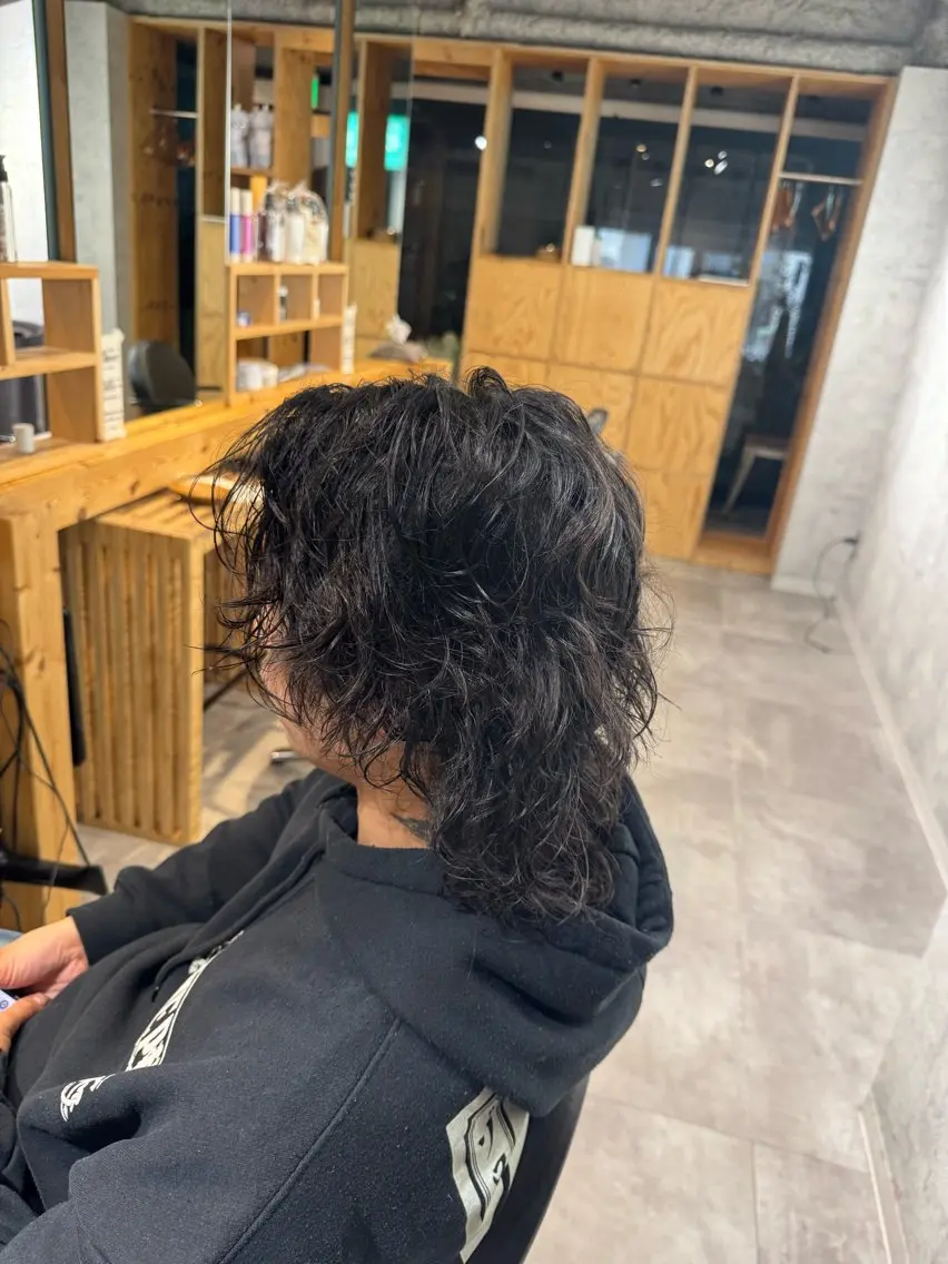 【💈期間限定💈】メンズカット＋スパイラル系パーマの写真