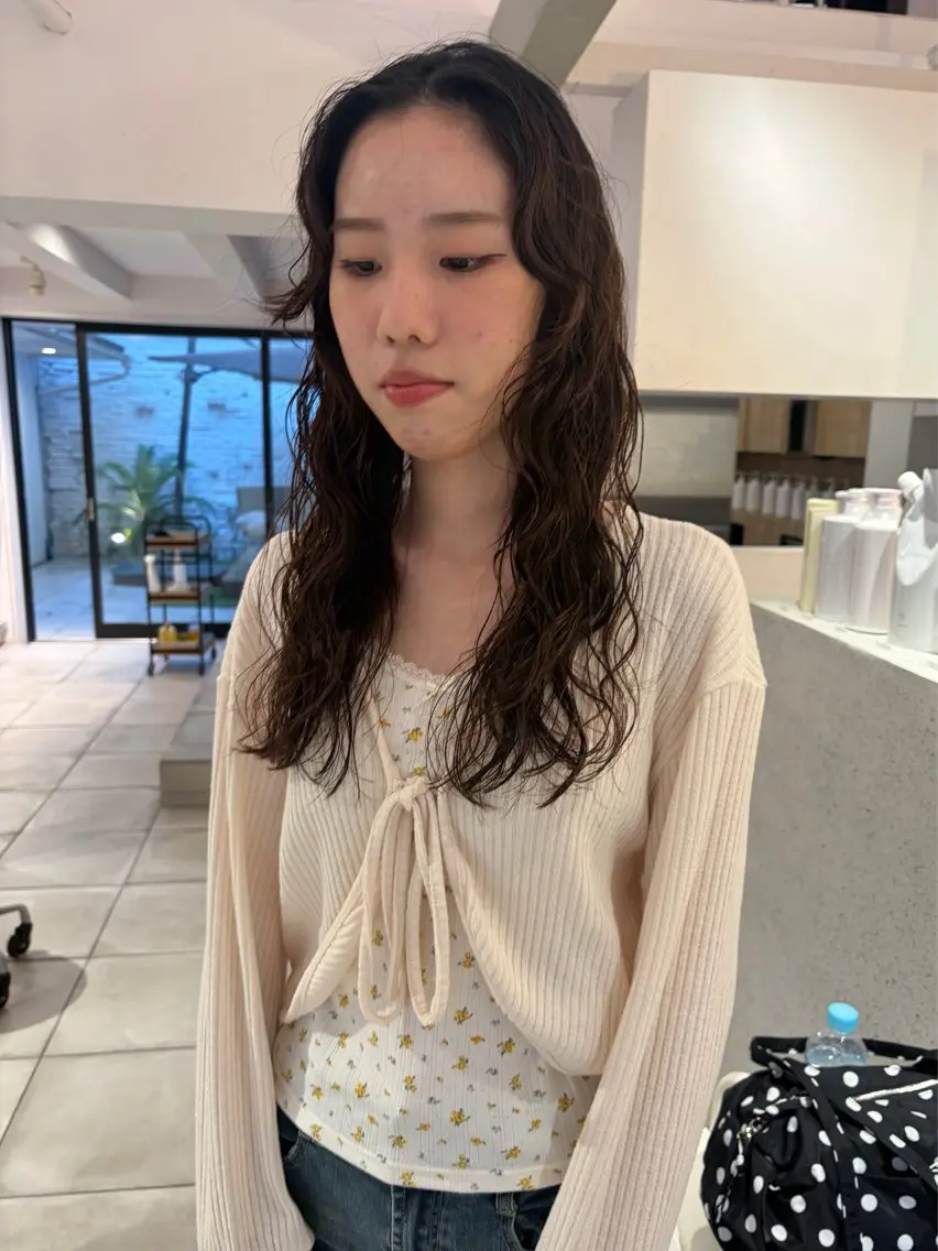 ロング rin 京都美容室のヘアスタイル