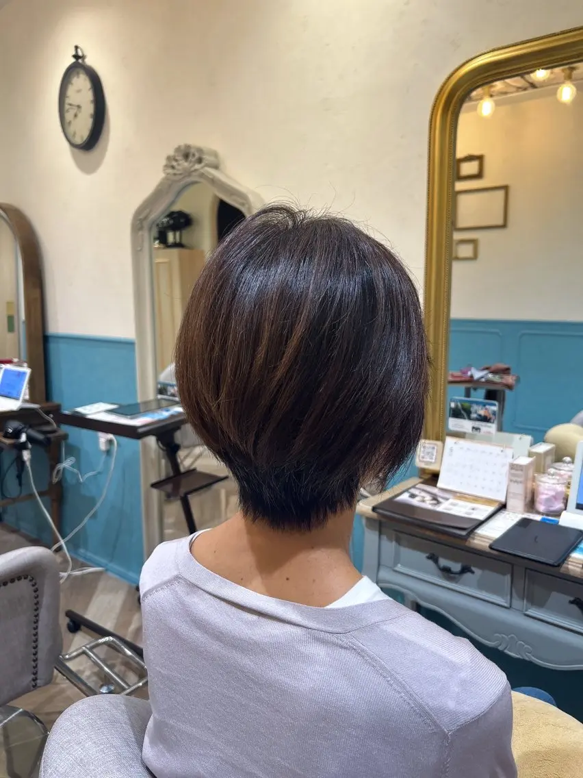 ショート ショートヘア 河野 穂香のヘアスタイル