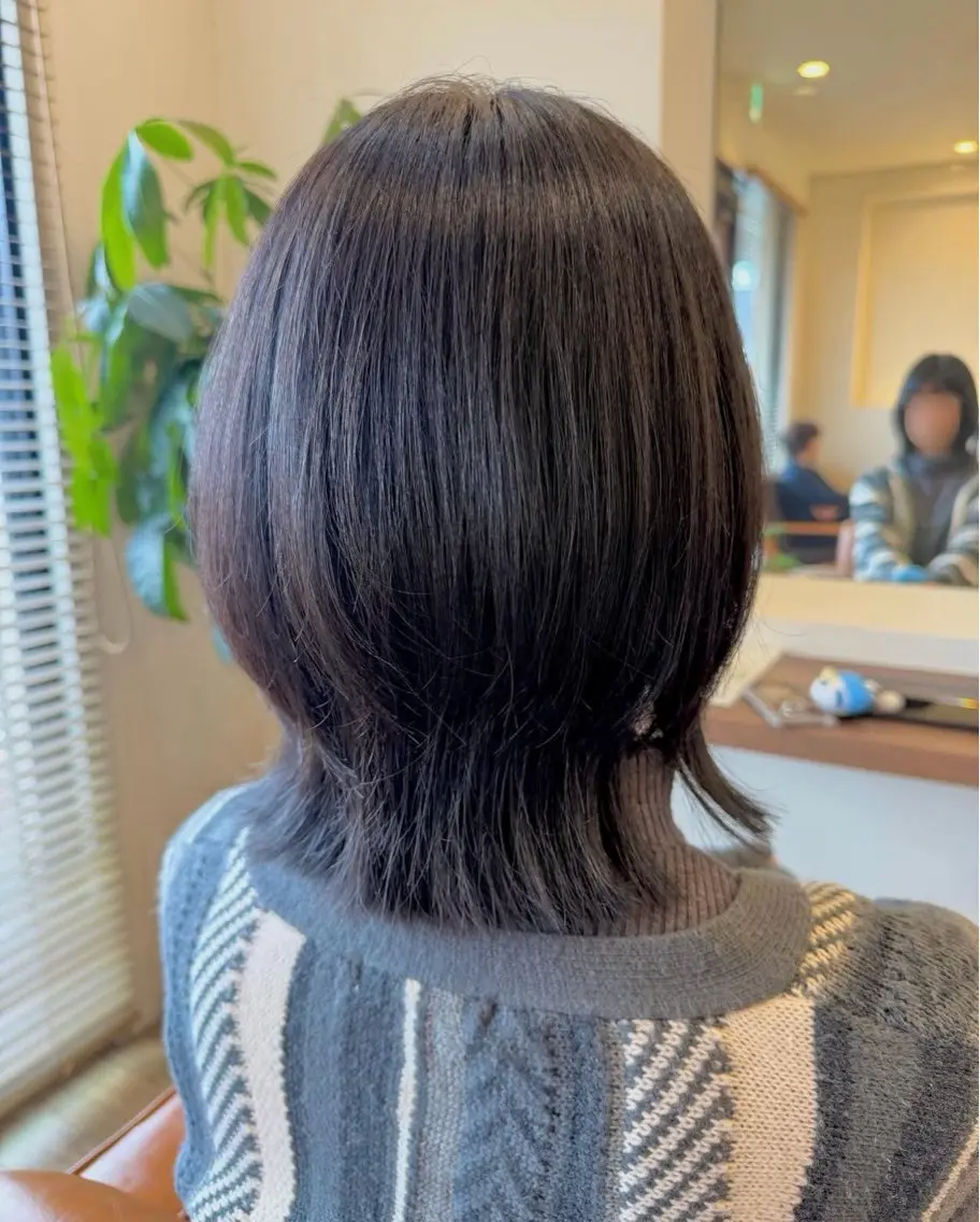 ミディアム GRUNWAY mayukaのヘアスタイル
