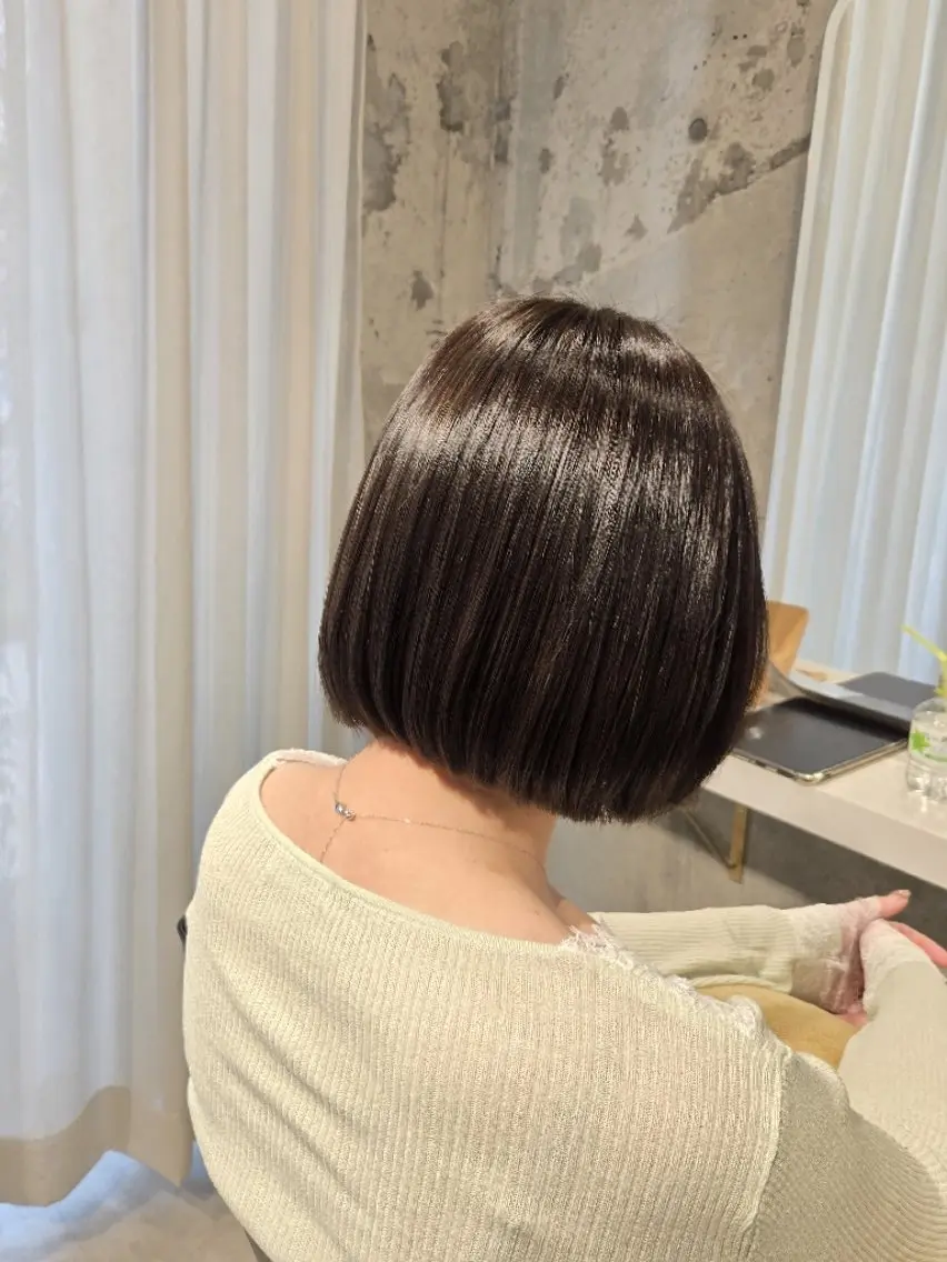 カラー グレージュ ヘアカラー SHOKO ／Belleのヘアスタイル