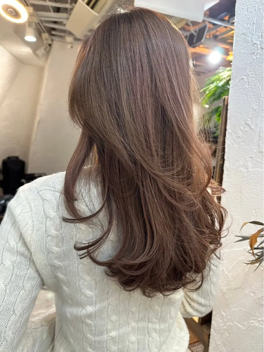 ロング カラー デザインカット/新宿 🕊️mao 🌿のヘアスタイル