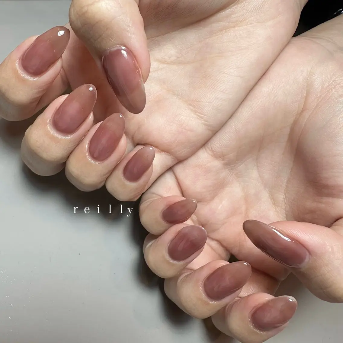 ネイル チークネイル クリアネイル フットネイル フレンチネイル ジェルネイル ハンドネイル Reillynail みさきのネイルデザイン