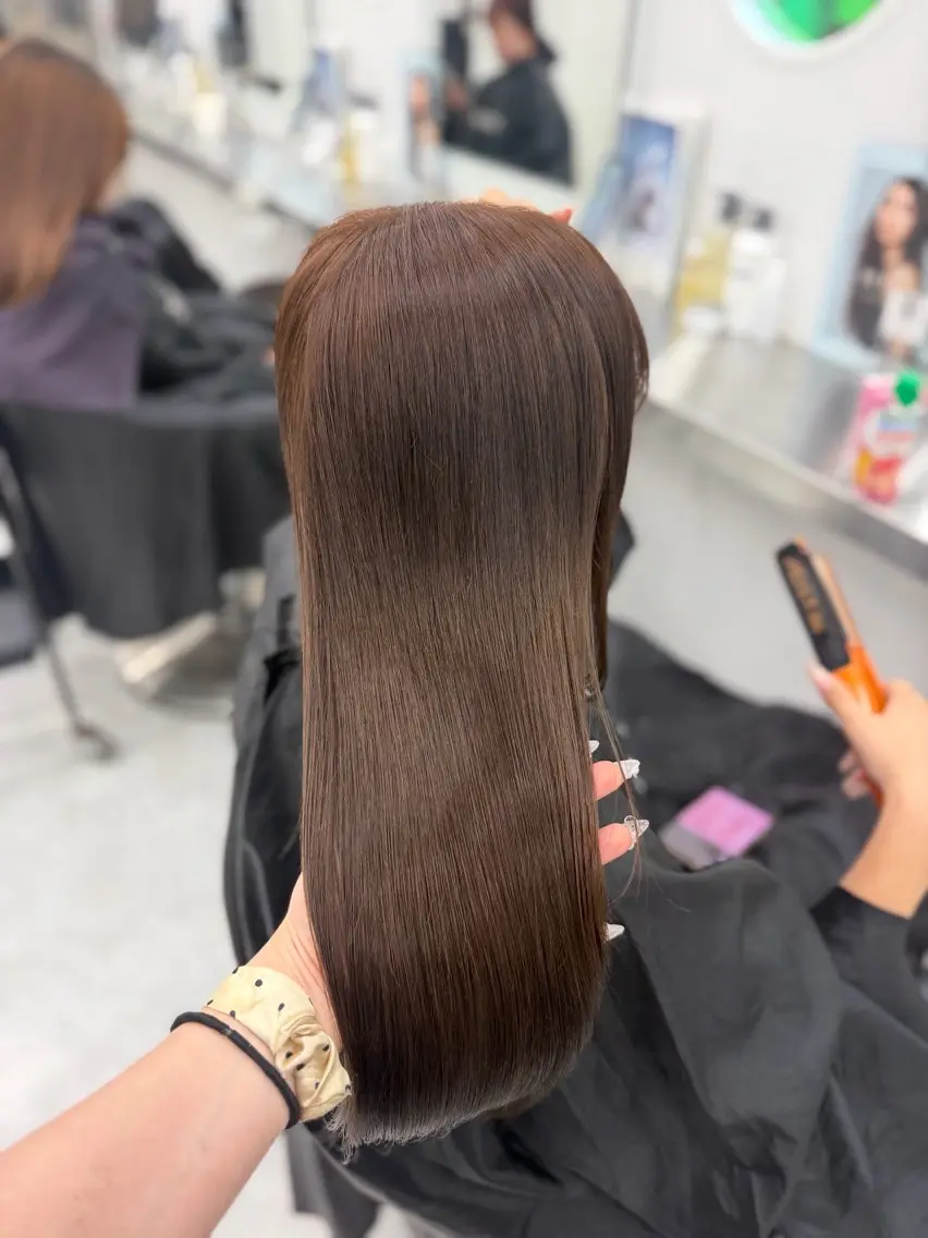 ロング カラー ヘアアレンジ ヘアカラー トリートメント ヘアセット 透明感カラー🎀艶髪 Anju/渋谷🎀のヘアスタイル