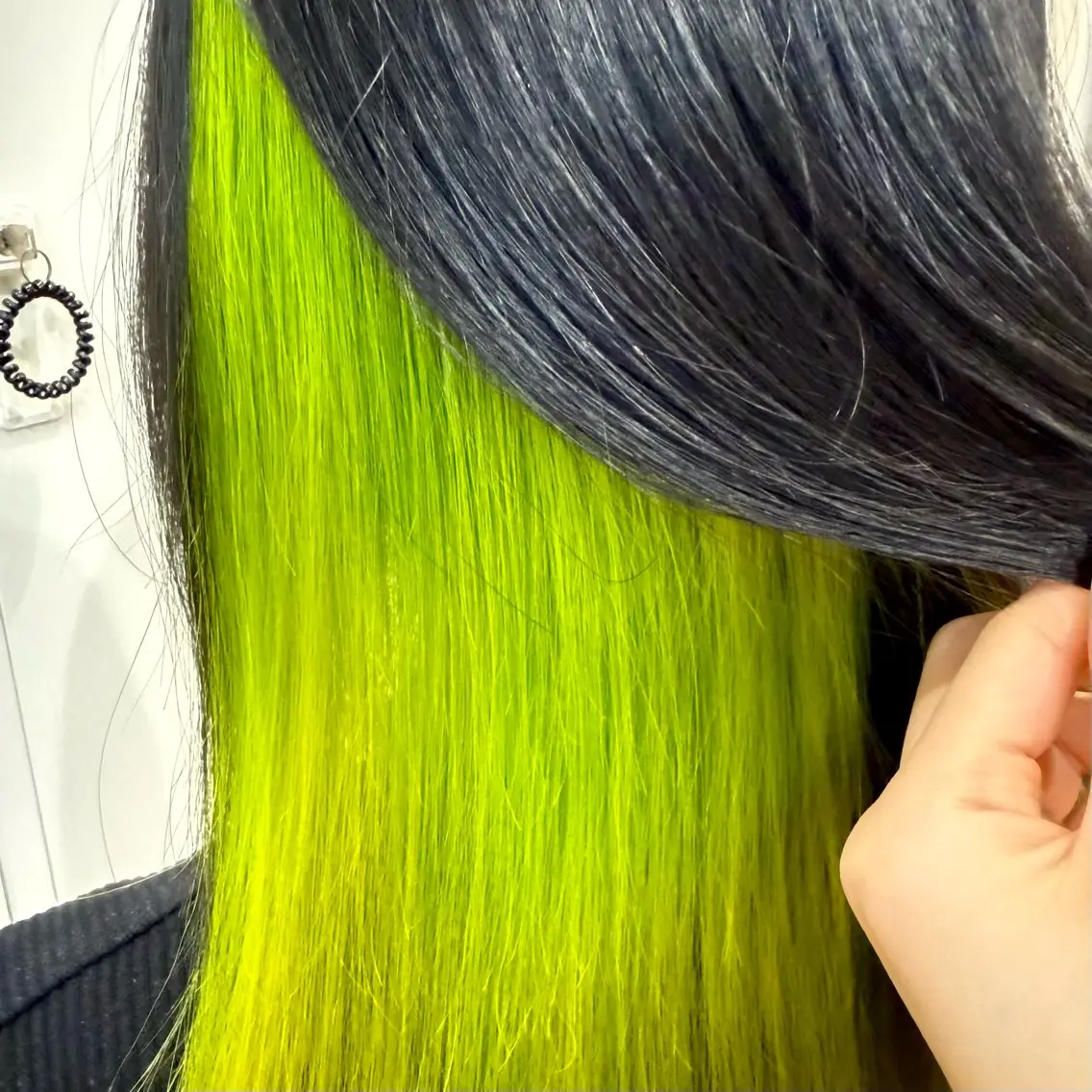 ミディアム カラー ヘアアレンジ キヨミ 韓国レイヤーカットのヘアスタイル