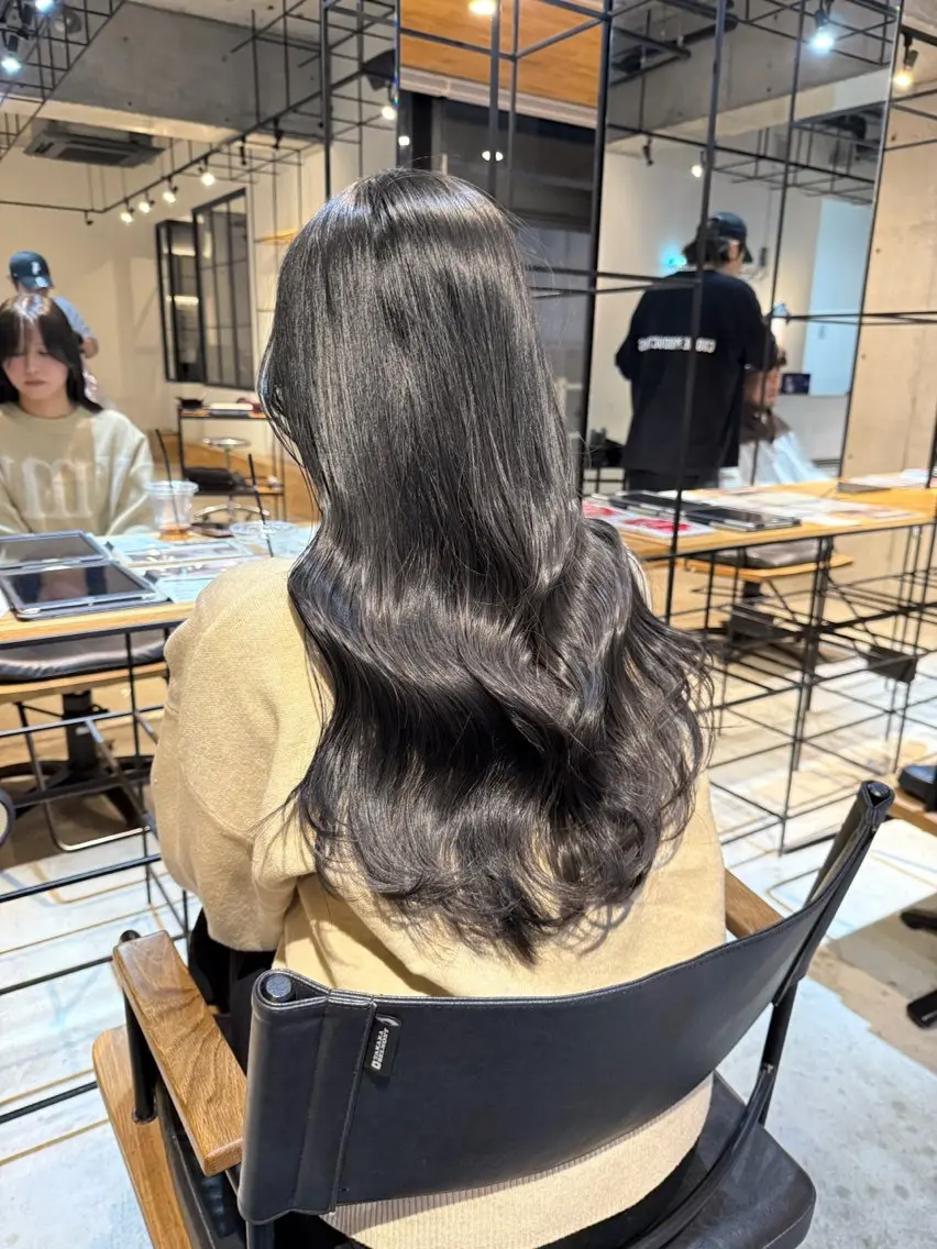 セミロング カラー カット ヘアカラー トリートメント ダブルカラー/レイヤ ー新潟駅/谷口大海のヘアスタイル