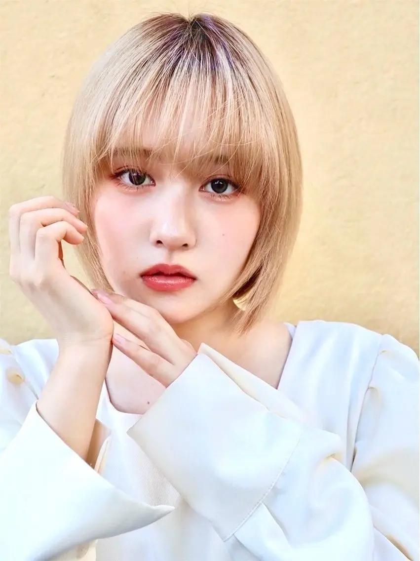 カラー ヘアカラー セシルヘアー神戸元町 ミヤのヘアスタイル
