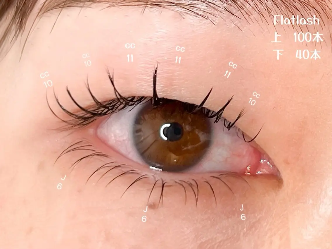 マツエク・マツパ ナチュラル マツエク elua eyelashの眉毛・アイブロウイメージ