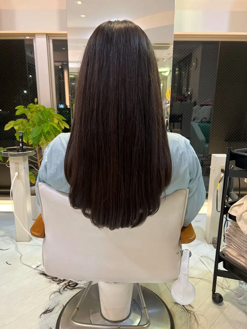 ロング 多田 樹蘭のヘアスタイル