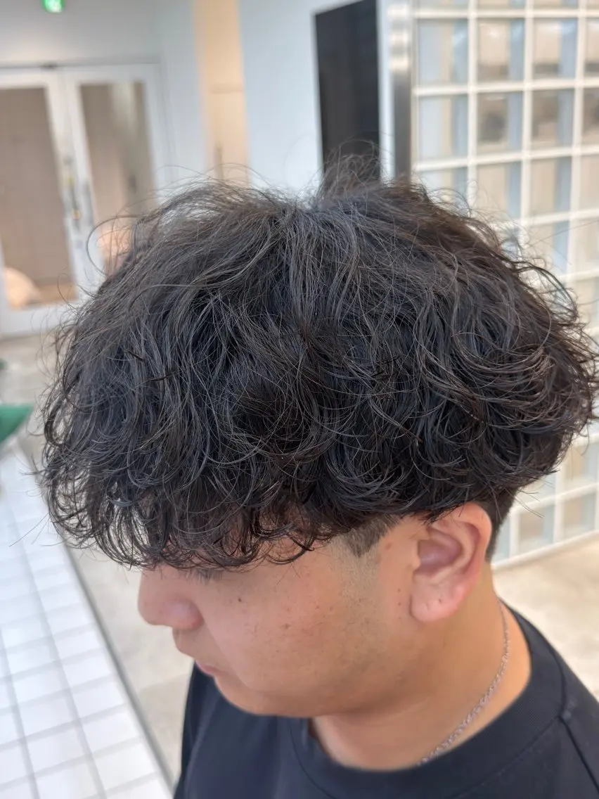 ショート パーマ カット パーマ fifth 児玉達哉 当日予約🙆のヘアスタイル