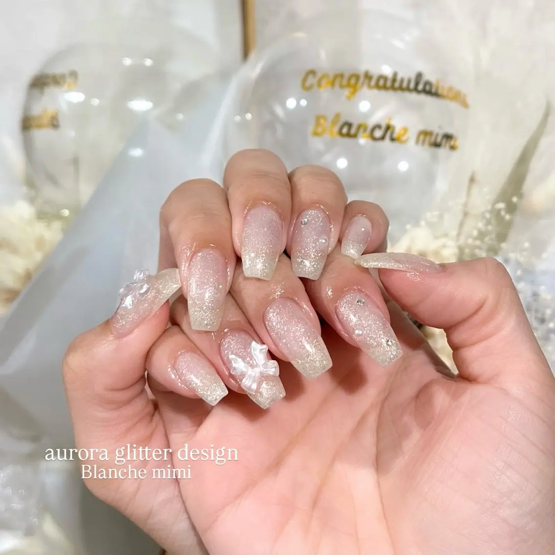 ネイル ハンドネイル Blanche mimi.u_aのネイルデザイン