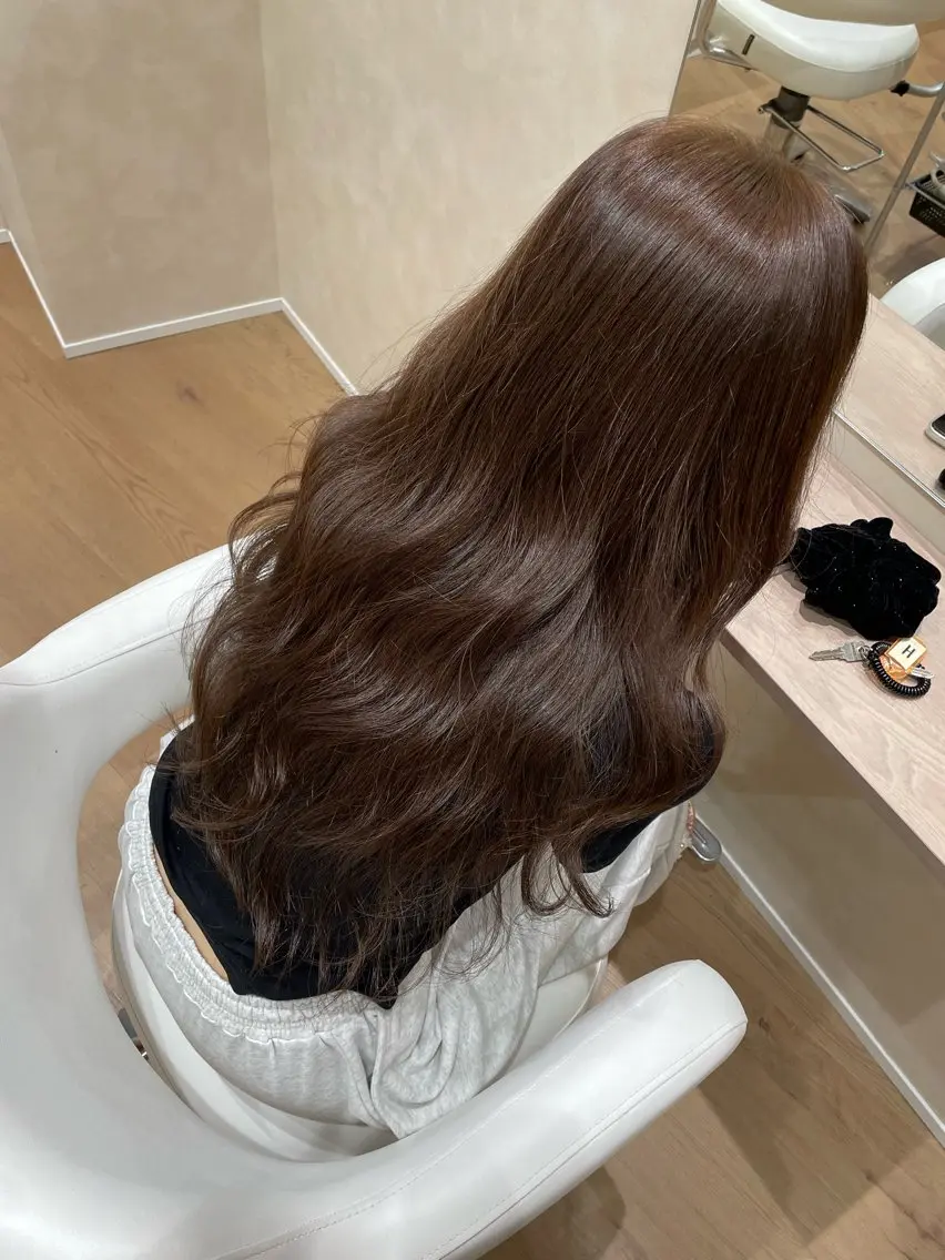 ロング 石垣 凜のヘアスタイル
