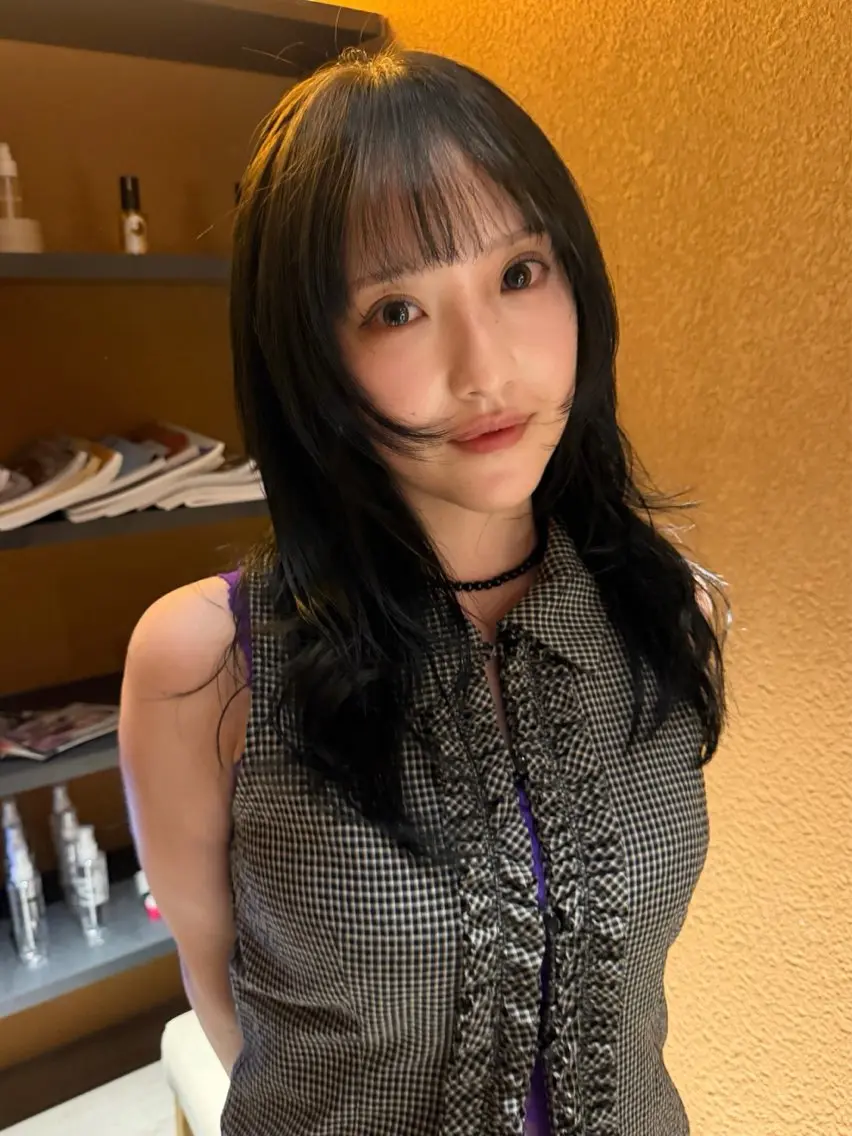 ミディアム カラー ヘアカラー トリートメント ヘッドスパ 似合わせカラー🍒 ×ヘッドスパ🫧のヘアスタイル