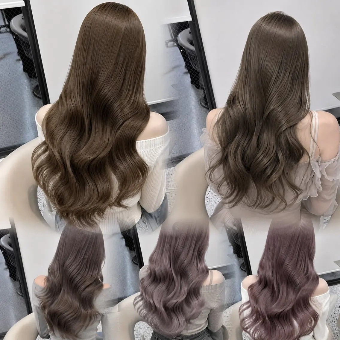 ロング カラー ヘアカラー Mana/透明感 トレンドhair🎀のヘアスタイル
