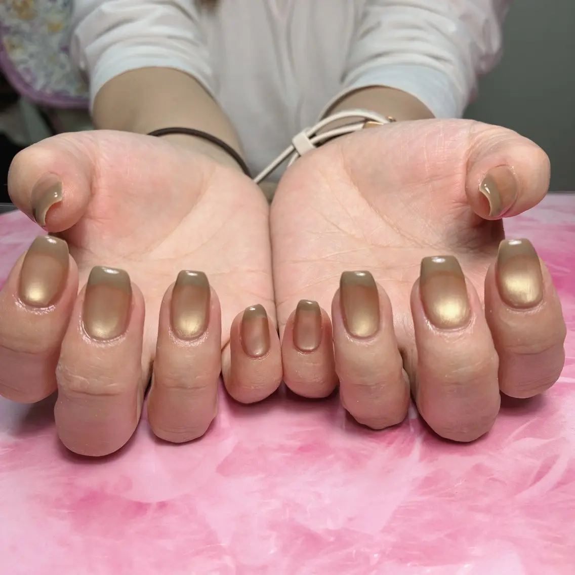 ミディアム ハンドネイル hs nail salonのネイルデザイン