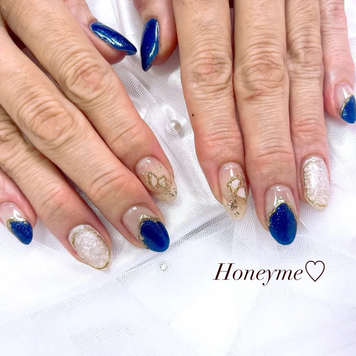 ネイル Honey me ❁⃘*.゚のネイルデザイン
