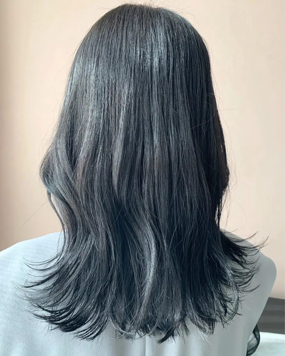 ロング カラー hubhair レイヤー/透明感のヘアスタイル