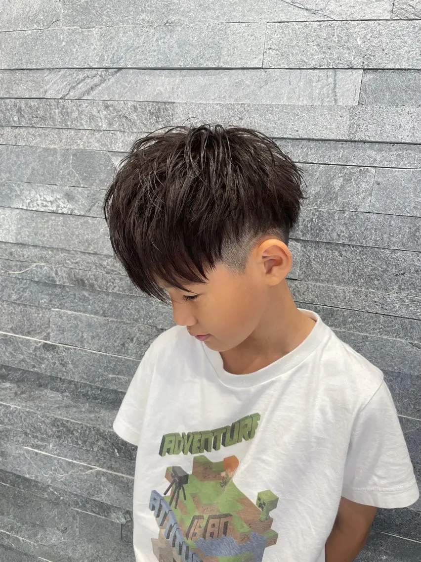 メンズ カット 飯田 祥哉のヘアスタイル