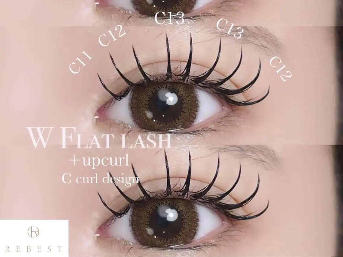 マツエク・マツパ マツエク Eye menu 🎀 REBESTのマツエク・マツパデザイン