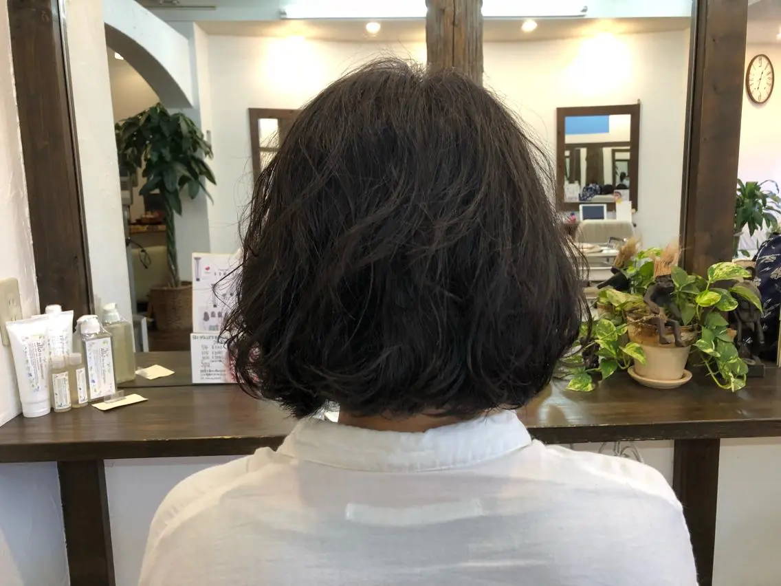 ショート ボブ ヘアレスキューつや髪 【中浦和】のヘアスタイル
