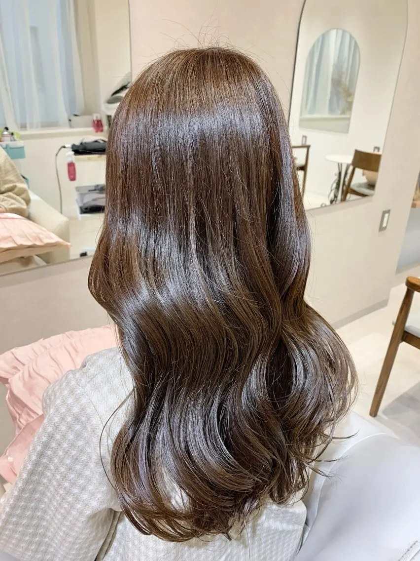 ロング カラー カット ユウキ .のヘアスタイル