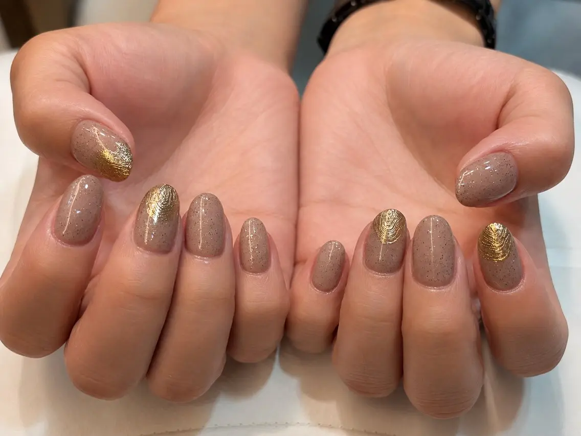 ネイル ニュアンスネイル ハンドネイル ネイルサヴォイ本厚木 ⭐️鶴田のネイルデザイン