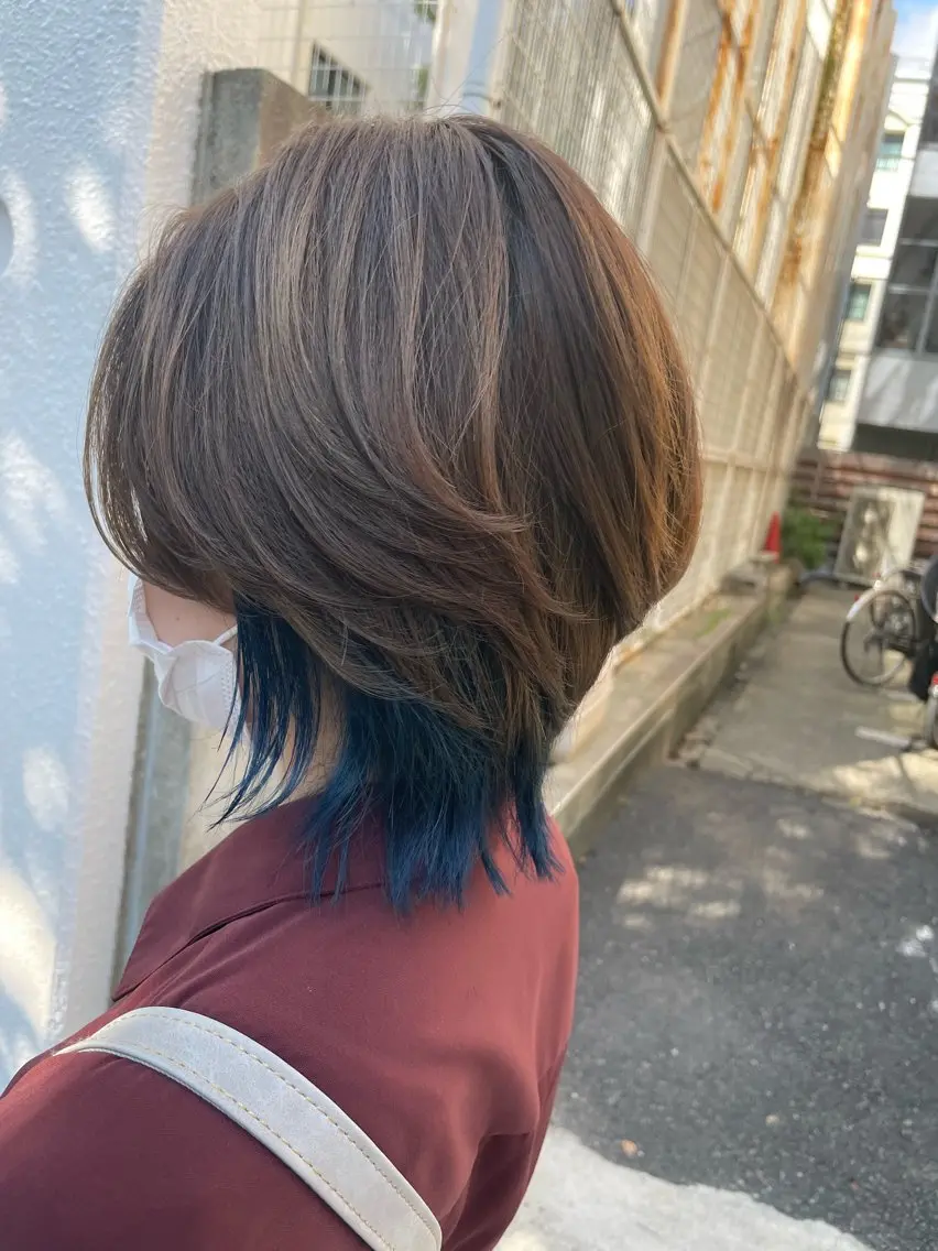 ショート ウルフカット カット 脇坂 誠也のヘアスタイル