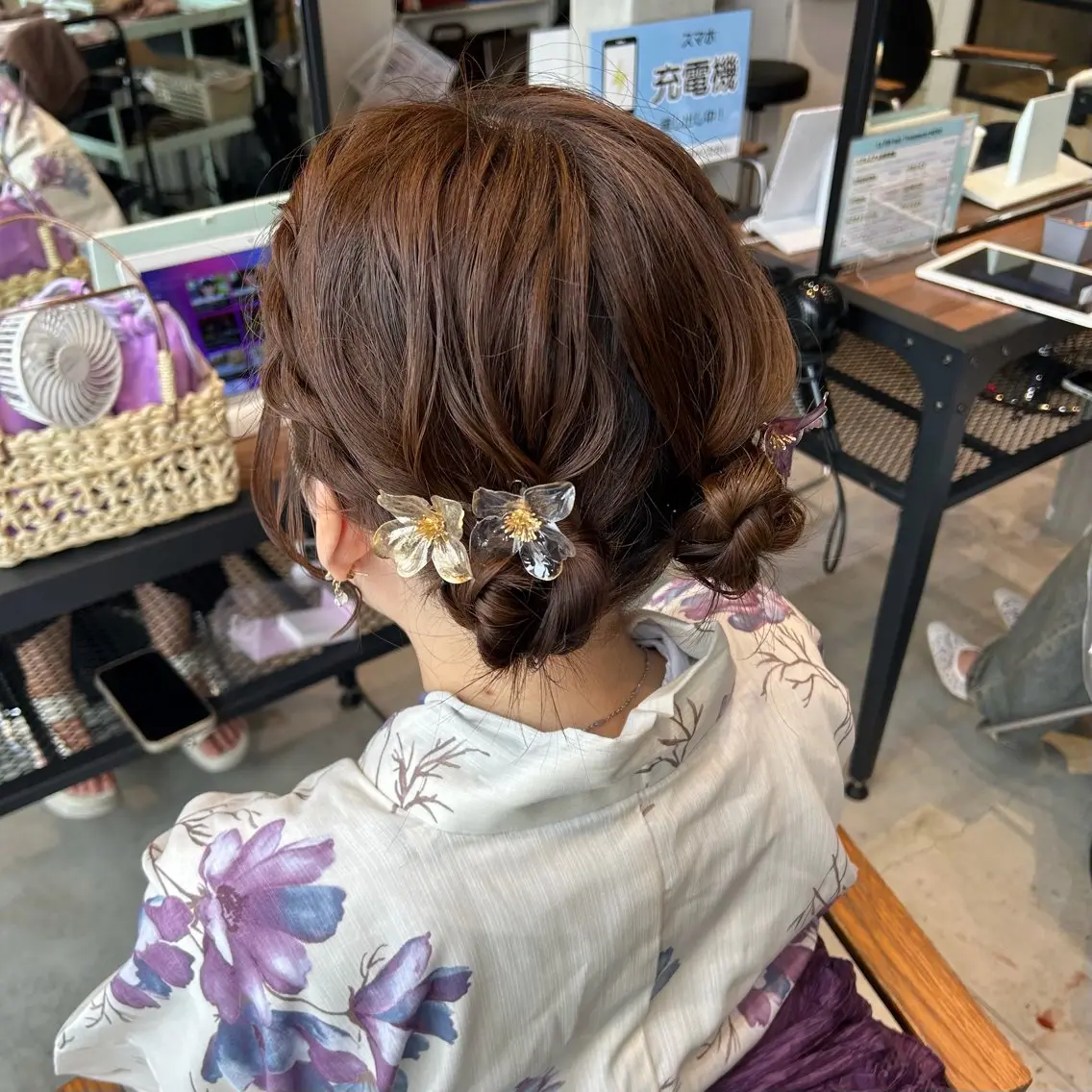 ヘアアレンジ 結婚式・ブライダル ヘアセット MOMO おおたかの森🎀のヘアスタイル
