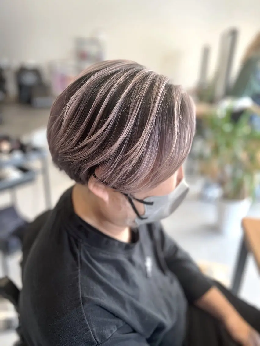 【期間限定🔱】メンズ限定！カット×外国人風バレイヤージュの写真
