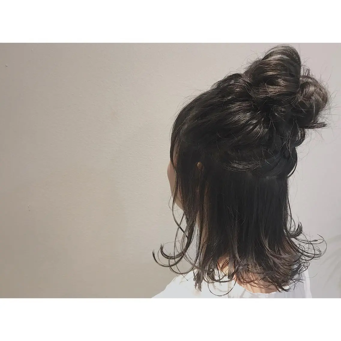 ミディアム カラー ヘアアレンジ なかにし まゆみのヘアスタイル