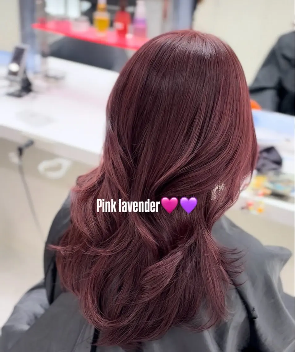 ロング カット ヘアカラー トリートメント ブリーチありなし× 淡色🎀𝑼𝑻𝑨のヘアスタイル