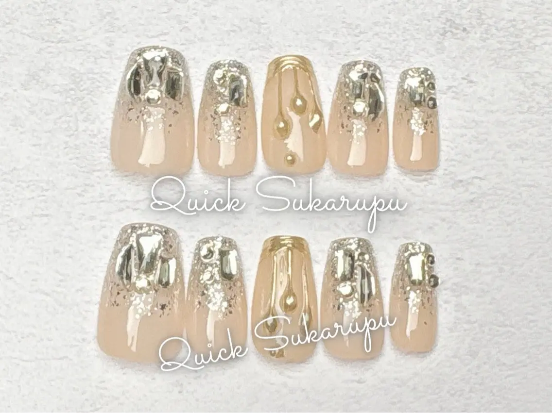 ネイル ハンドネイル Quick Sukarupu新宿のネイルデザイン