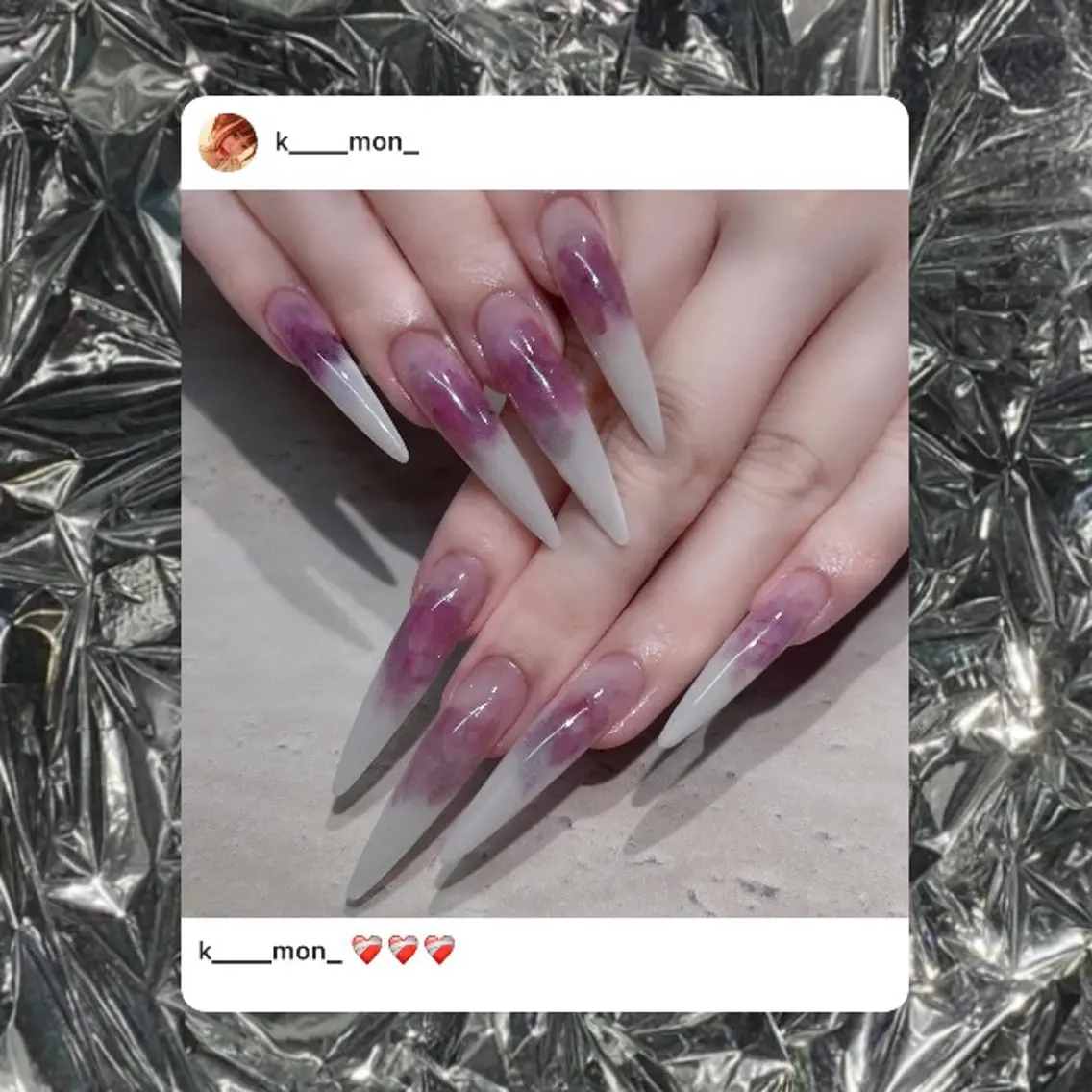 ネイル ハンドネイル 🍒 Karenのネイルデザイン