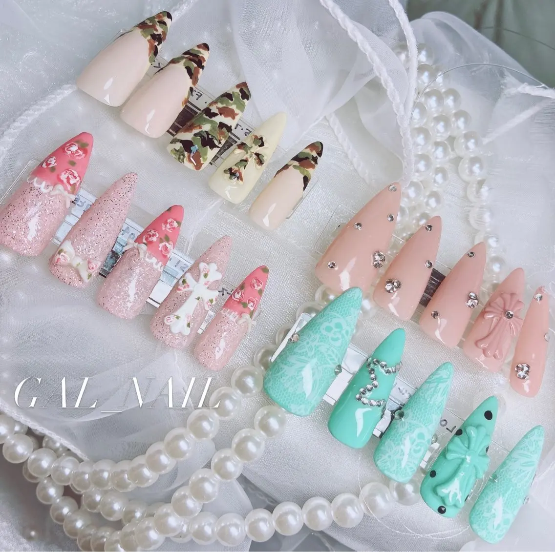 ネイル 持ち込み GAL_NAIL Miraiのネイルデザイン