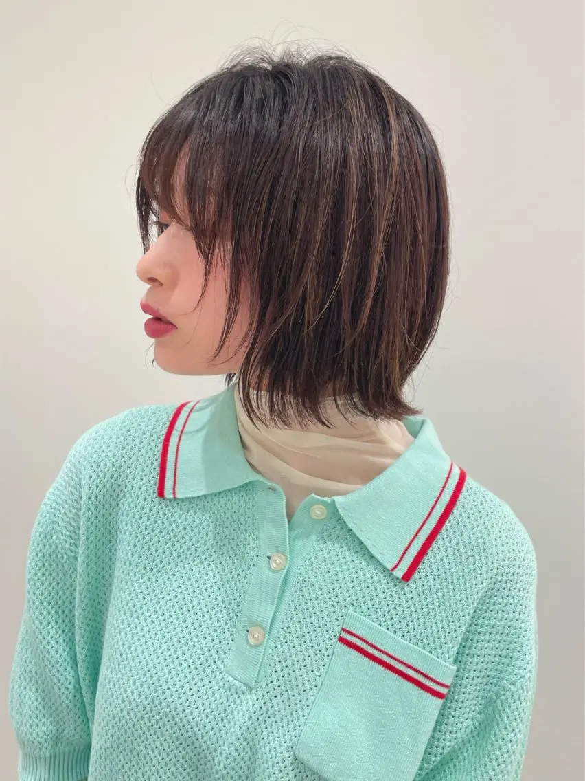 ショート カラー パーマ ショートカット/レイ ヤーヘア🍀坂本大樹のヘアスタイル