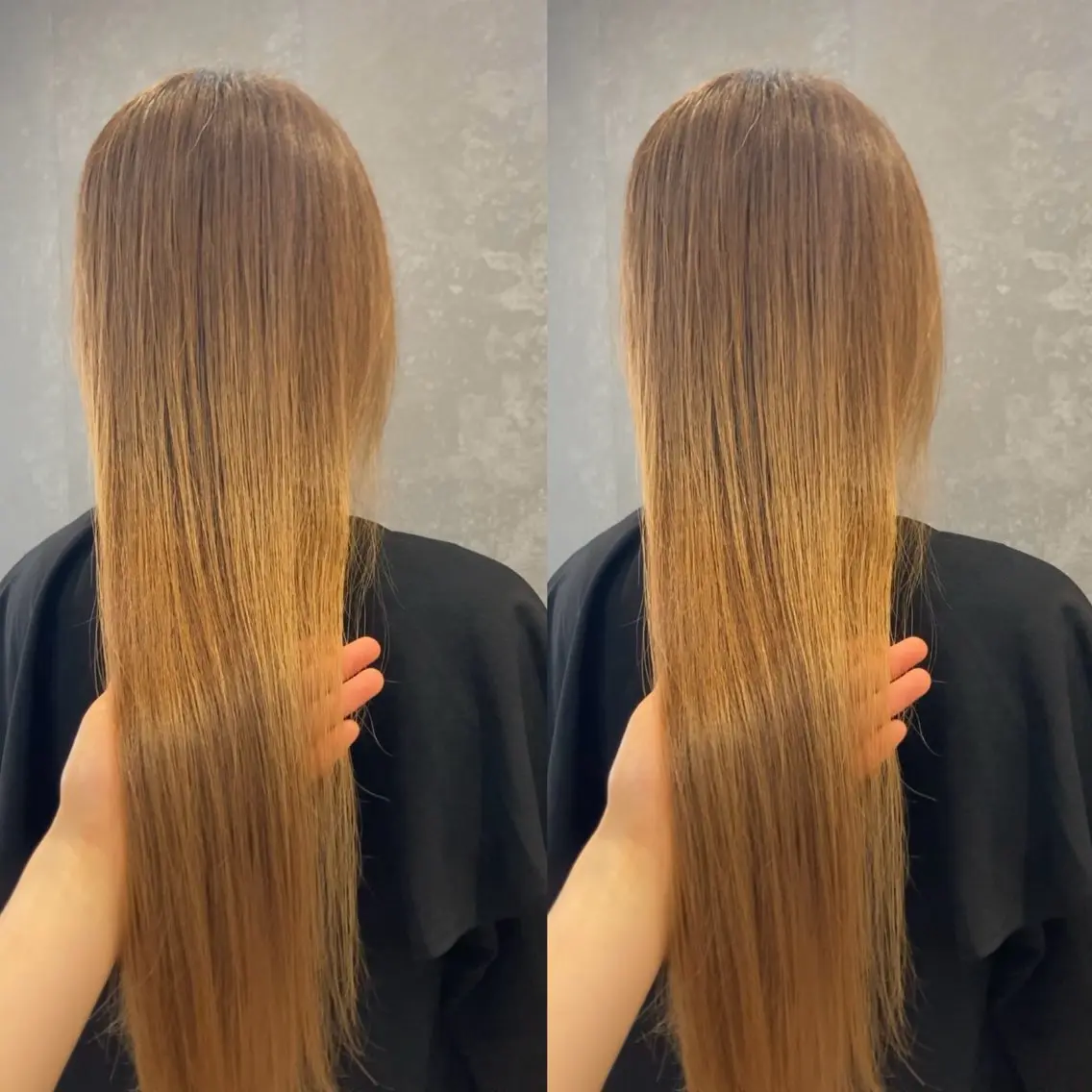ロング トリートメント み うのヘアスタイル