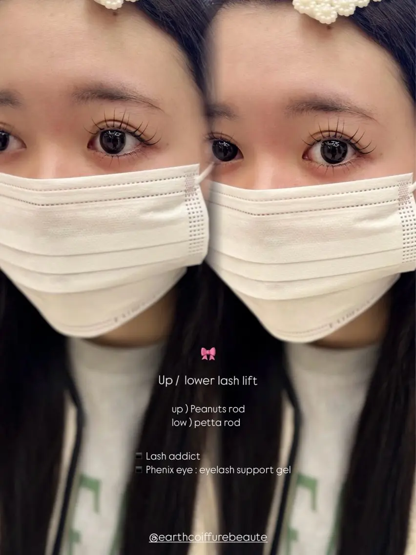 🫧【デカ目効果&小顔効果】上下パリジェンヌラッシュリフト🫧の写真