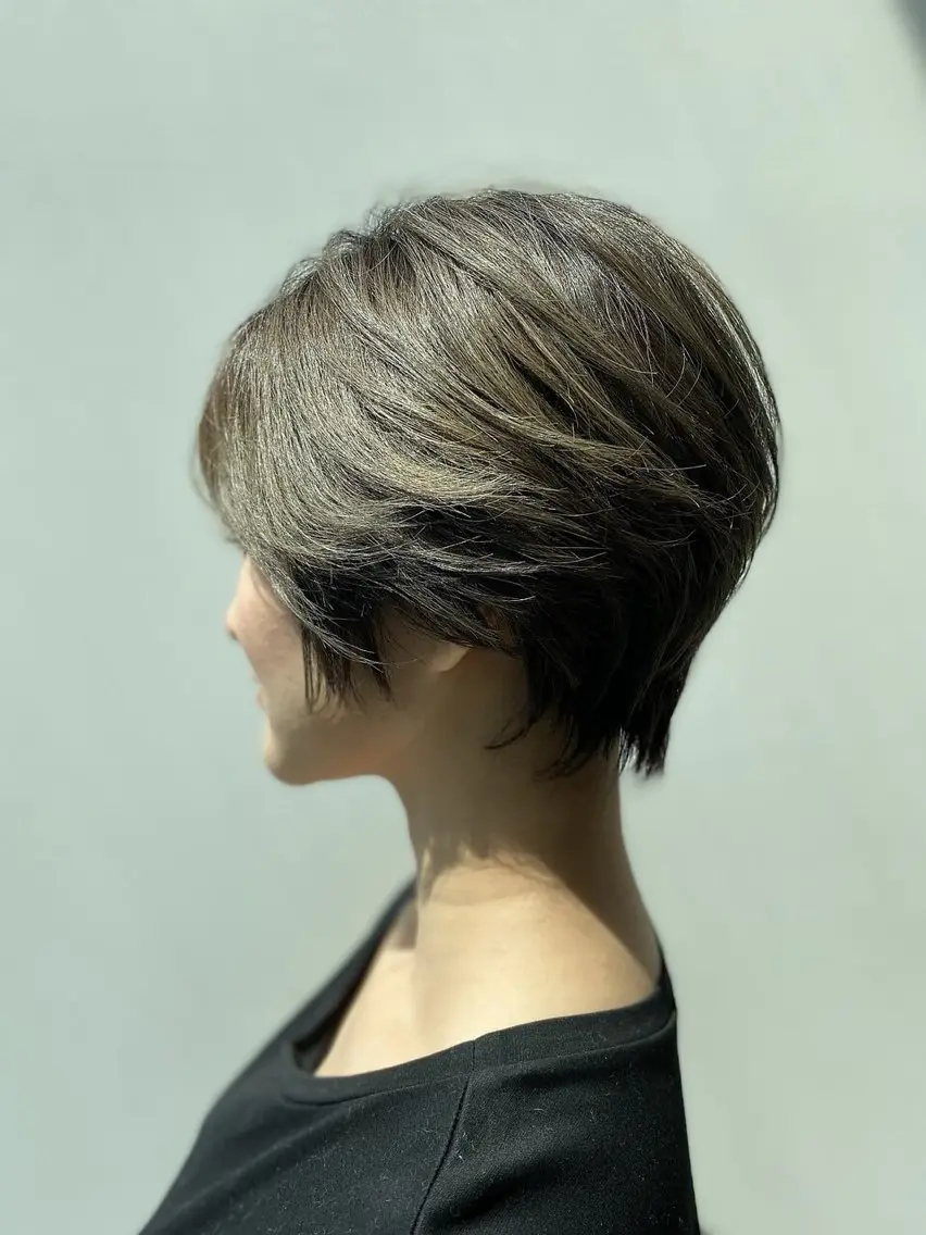 ショート ✂︎髪質改善&透明感 YOSHIKI✂︎のヘアスタイル