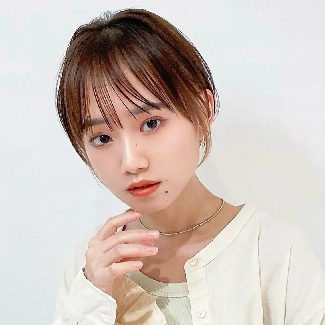 ショート カット トリートメント ヘッドスパ ヘアセット Layer/W color/Rimuのヘアスタイル