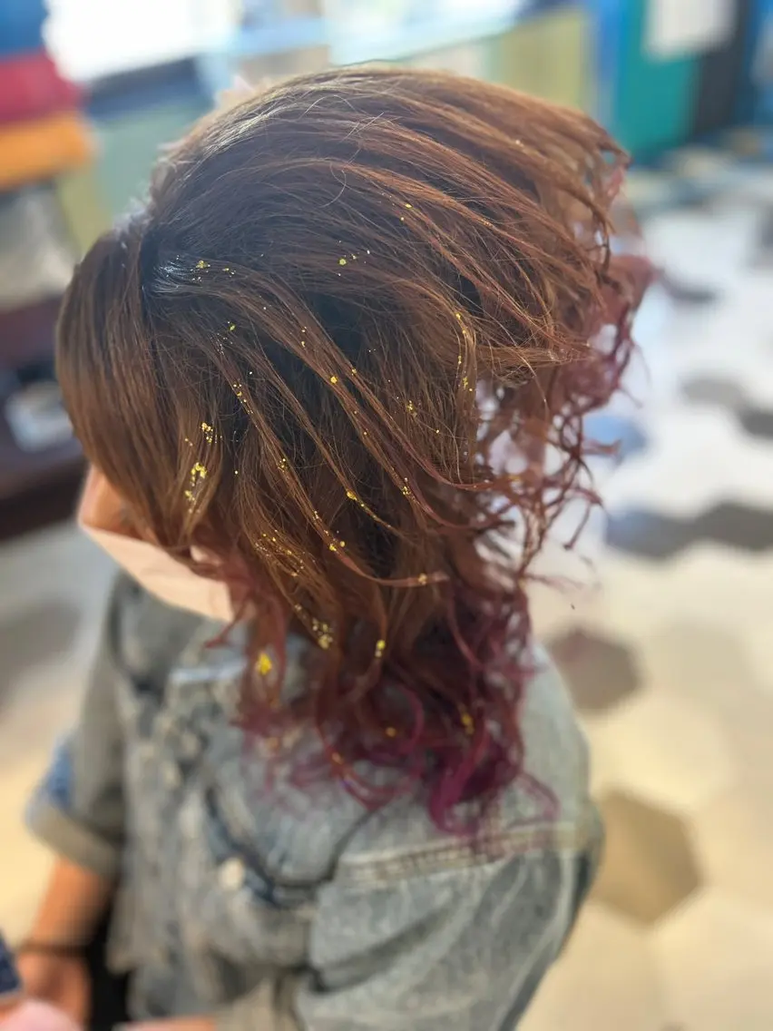 ロング 永澤 一輝のヘアスタイル