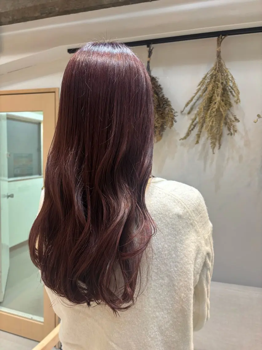 ロング カット ヘアカラー トリートメント ♡ FUU♡のヘアスタイル