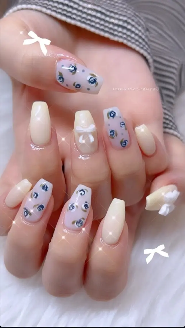 ネイル アートネイル 春ネイル ワンホンネイル ハンドネイル I LOVE ME NAIL.。.:*♡のネイルデザイン