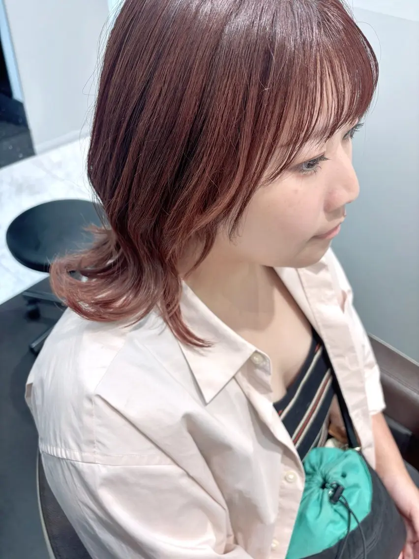 イルミナフルカラー(肩下ミディアム+1100円)(ロング+1500円)の写真