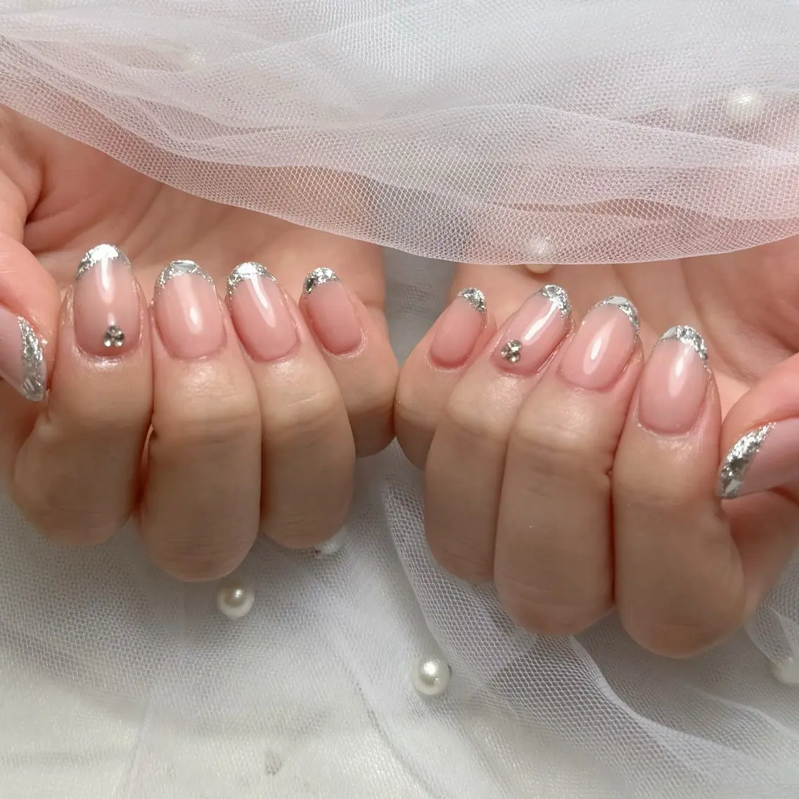 ネイル ハンドネイル mau🩵 堺筋本町nailのネイルデザイン