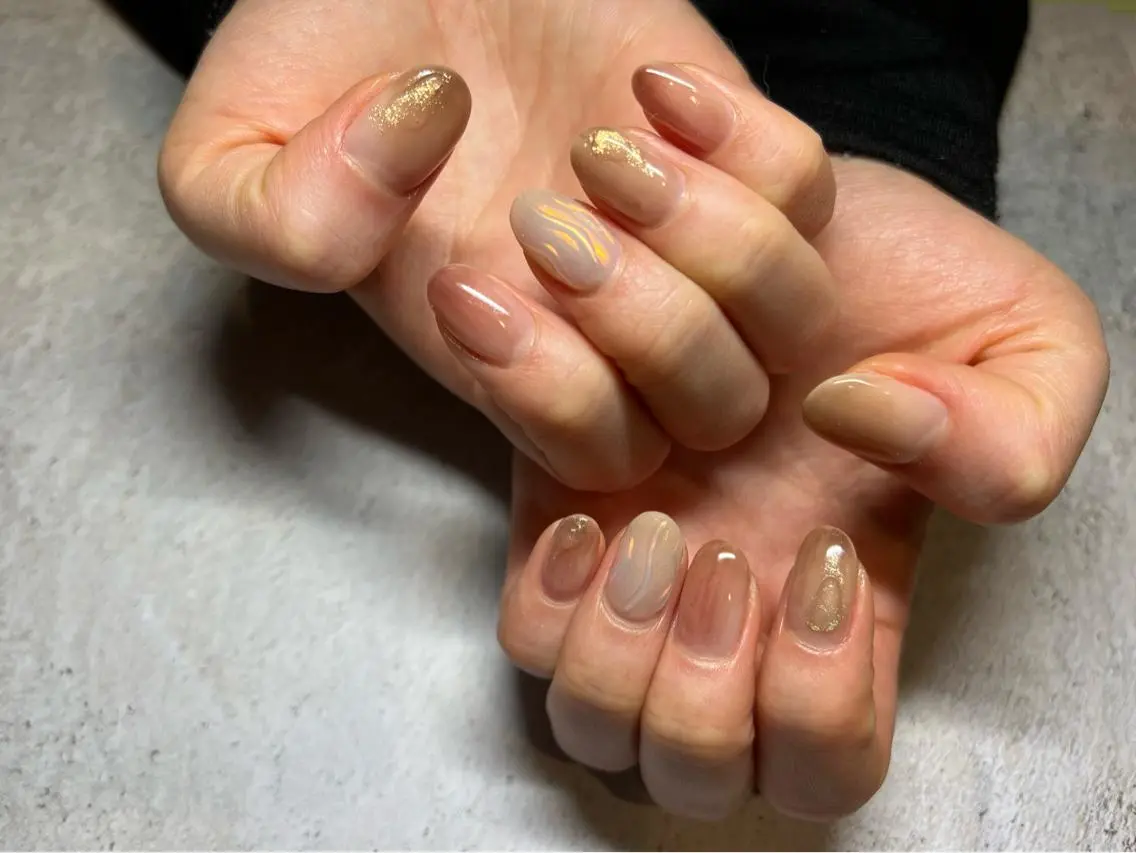 ネイル ハンドネイル 谷川 薫のネイルデザイン