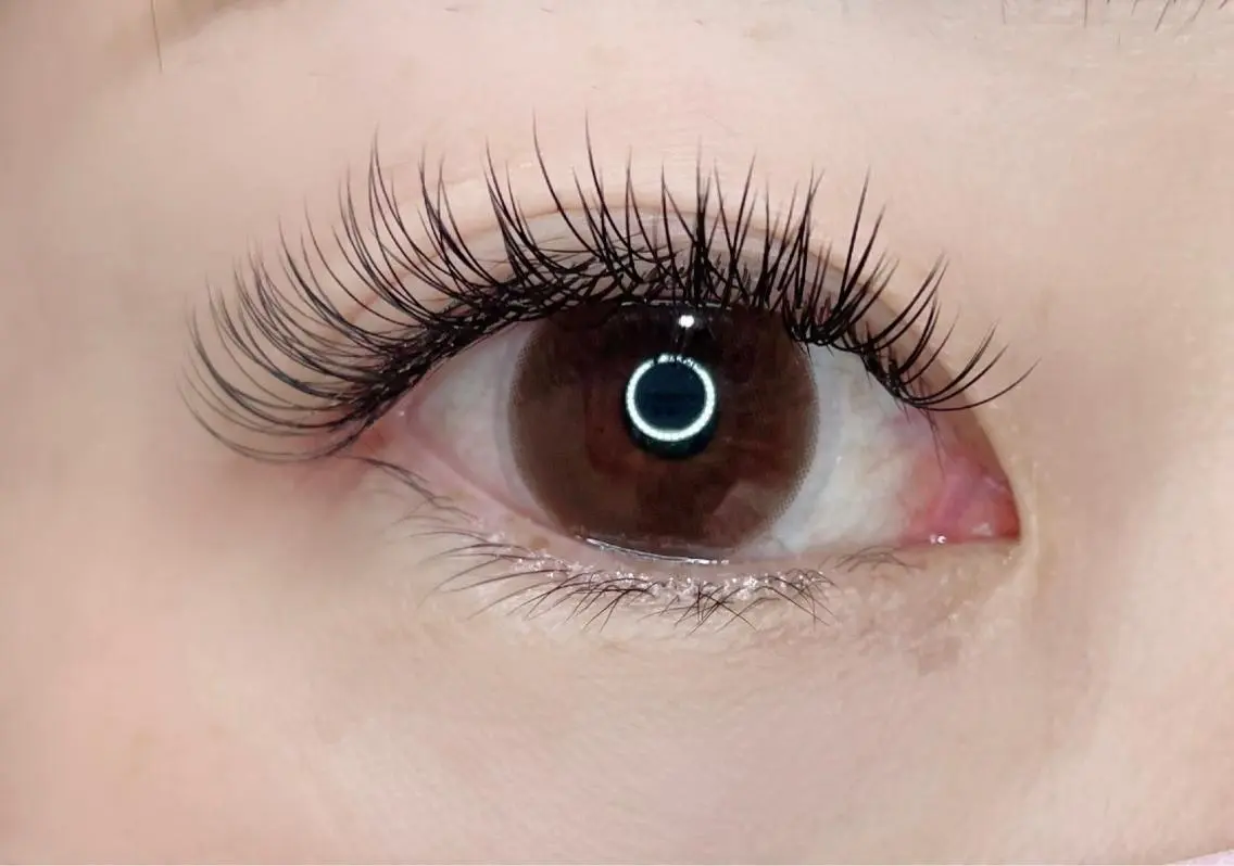 マツエク・マツパ フラットラッシュ AR eyelashのマツエク・マツパデザイン