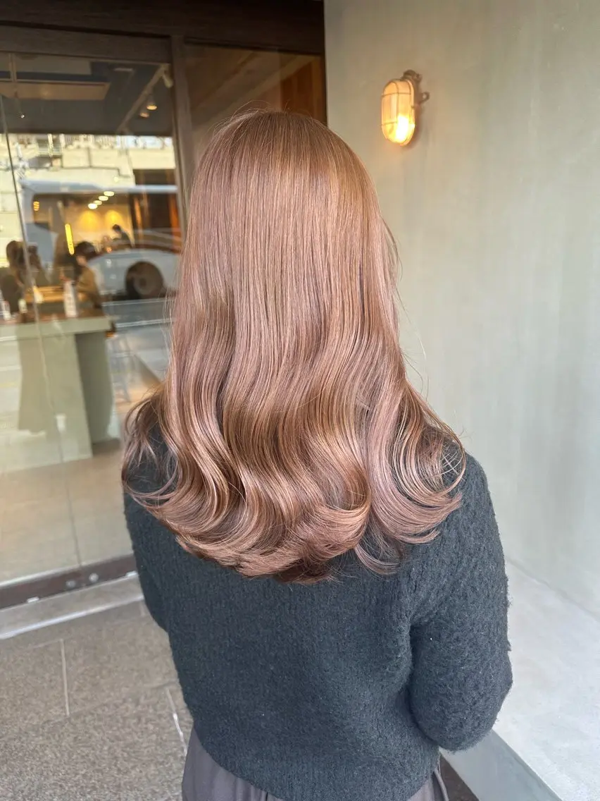 ロング カラー ヘアカラー ピンクカラー/ mana🎀のヘアスタイル